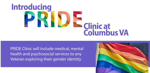 Flyer for PRIDE clinic