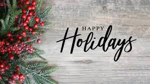 happy holidays