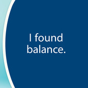 I found balance