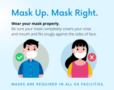 Mask Up. Mask Right.