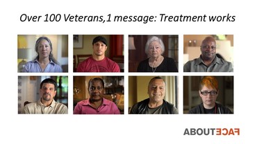 AboutFace: Over 100 veterans, 1 message: treatment works 