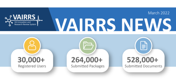 March 2022 VAIRRS Newsletter