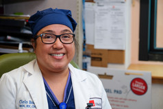 Photo of VA nurse Borrinaga