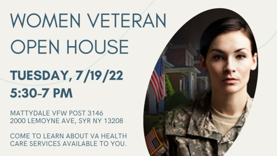 Women Veterans Open House event