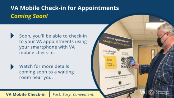 Coming soon mobile patient check-in