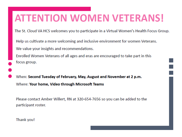 Women Veterans 