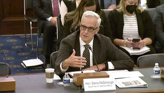 Secretary McDonough testifies to Senate Committee