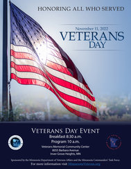 Veterans Day Event- November 11, 2022