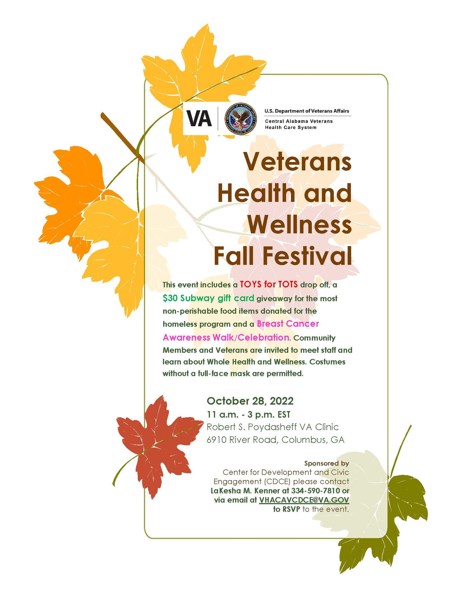 Veterans Health and Wellness Fall Festival