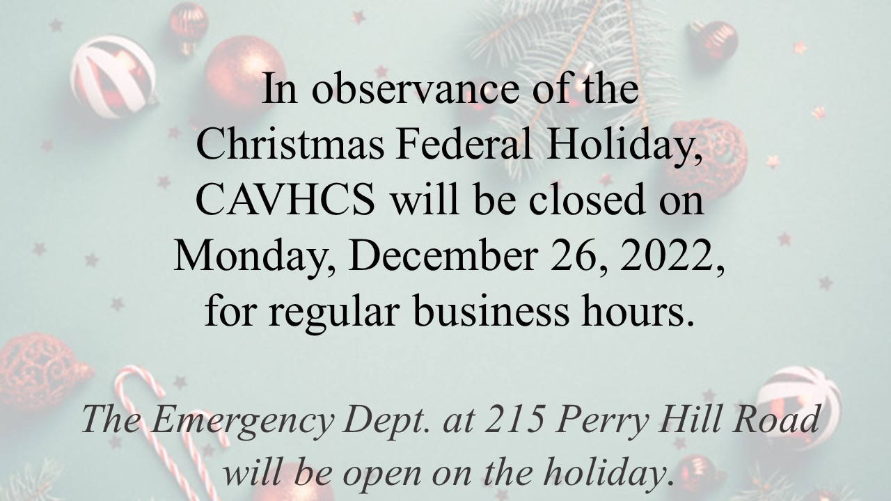 Federal Holiday Closure