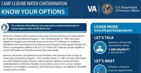 Camp Lejeune water contamination information