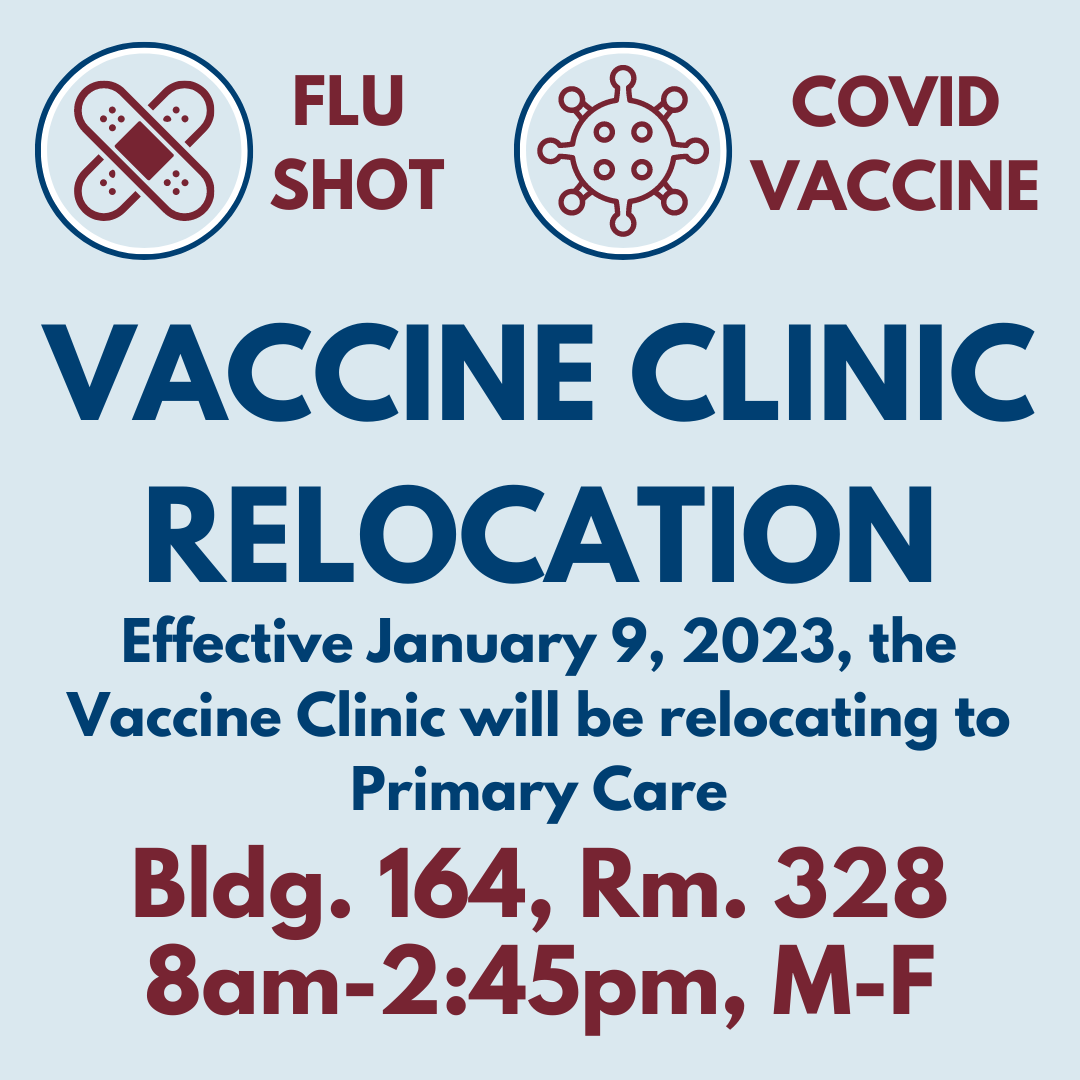 Vaccine Clinic Relocation
