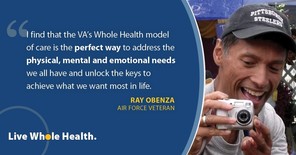 quote from Ray Obenza an Air Force Veteran