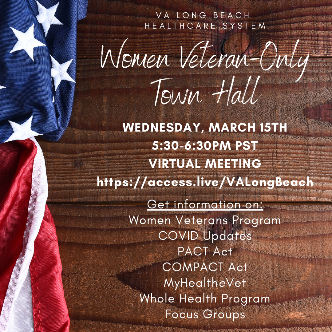Women Veteran Town Hall