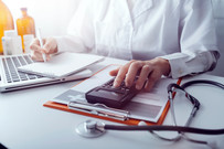 Doctor check the billings 