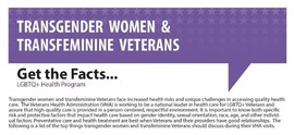 Transgender Women Fact Sheet header
