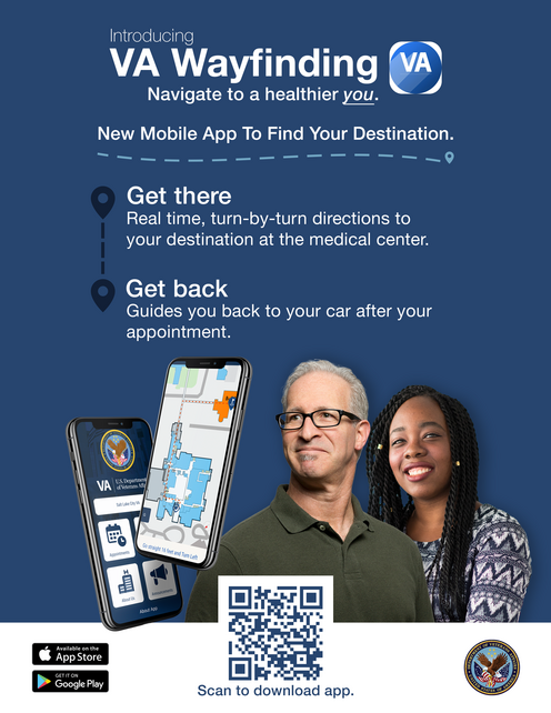 Wayfinding kiosk is now available and mobile app