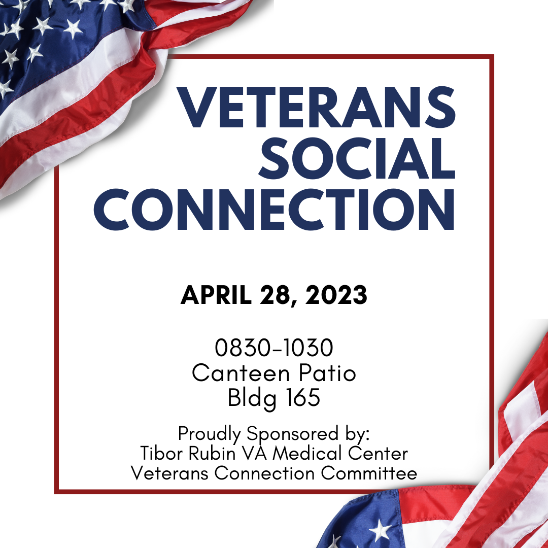 Veterans Social Connection April 28th