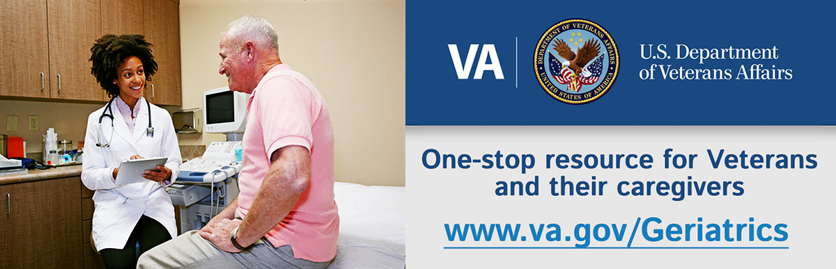 A VA provider asking questions to an older Veteran