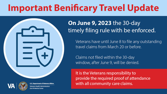 Beneficiary Travel Update