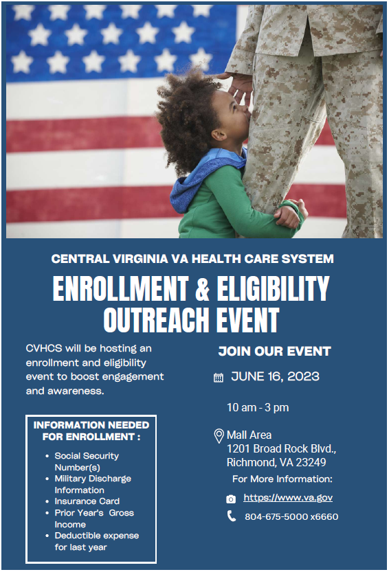 Enrollment & Eligibility Outreach Event June 16, 2023