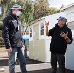 HPACT team member talking to Veteran