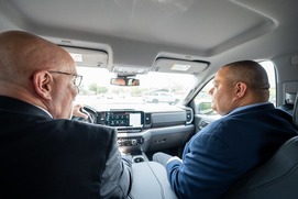 Two men participate in VHA-Uber Health Connect
