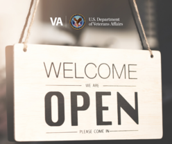 We are open