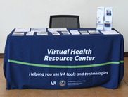 Virtual Health Resource Center in Erie VAMC Lobby