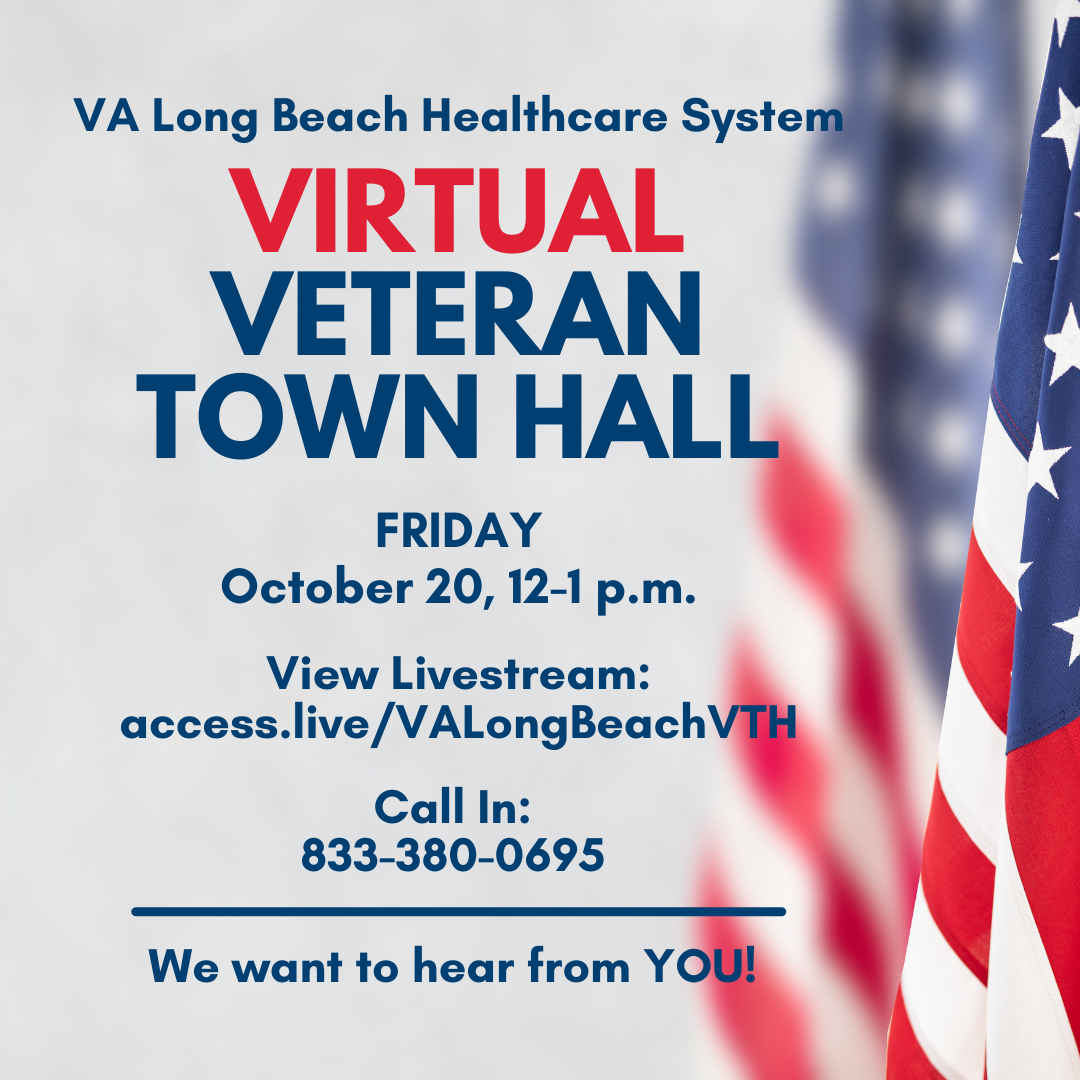 Virtual Veteran Town Hall Info