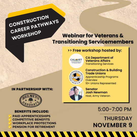 Construction Career Pathways Workshop