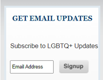 Get emails updates