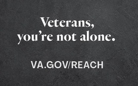 Don't Wait, Reach out.  U.S. Veteran