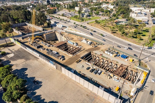 Purple Line Extension Construction
