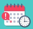 Calendar with Exclamaiton mark and Clock .jpg
