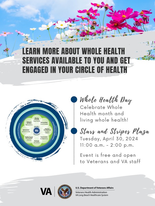 Whole Health Day flyer 