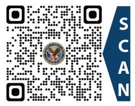 VA Health Chat QR code