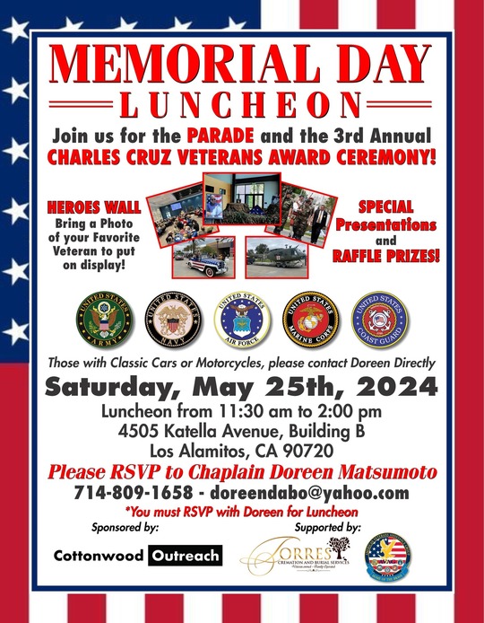 Memorial Day Luncheon