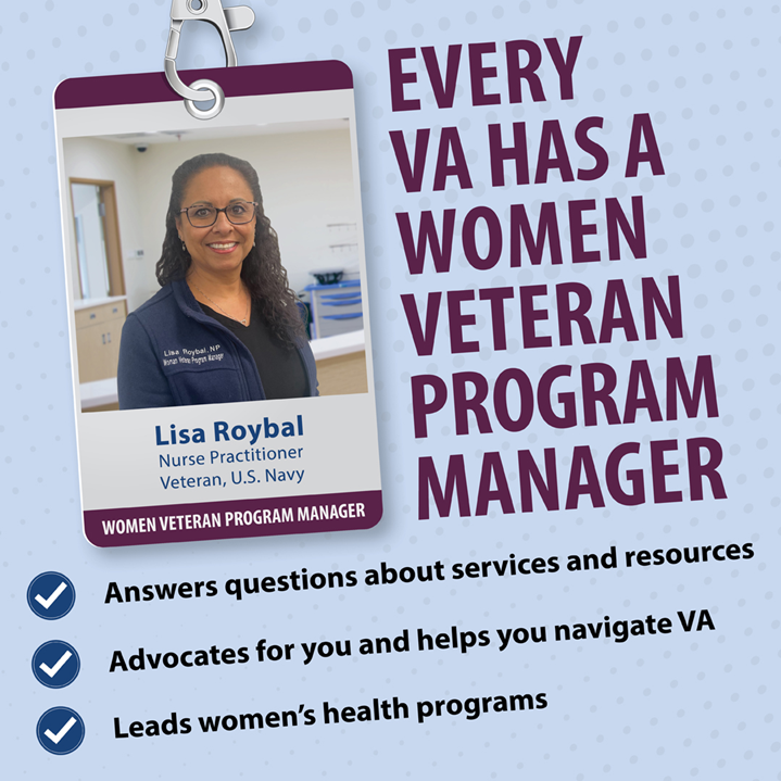 Women Veterans program manager flyer