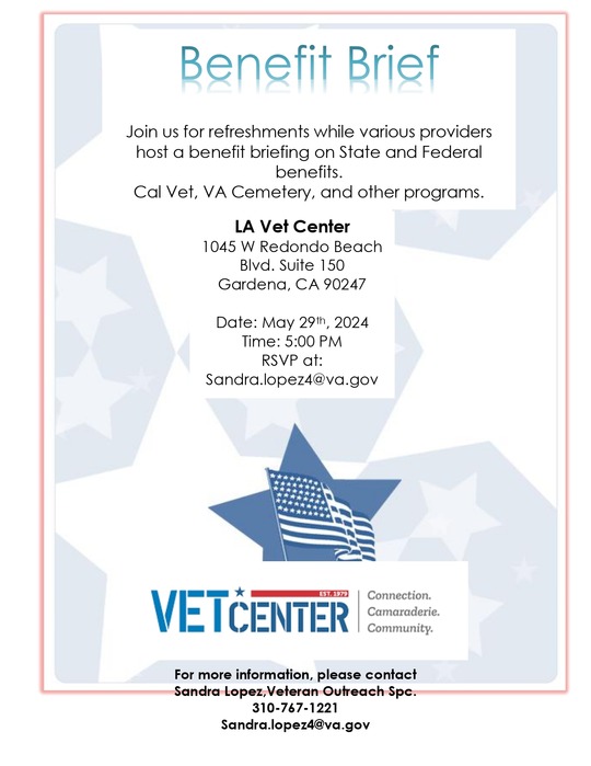 LA Vet Center Benefit Brief