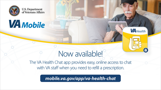 Refill your VA prescriptions through VA Health Chat