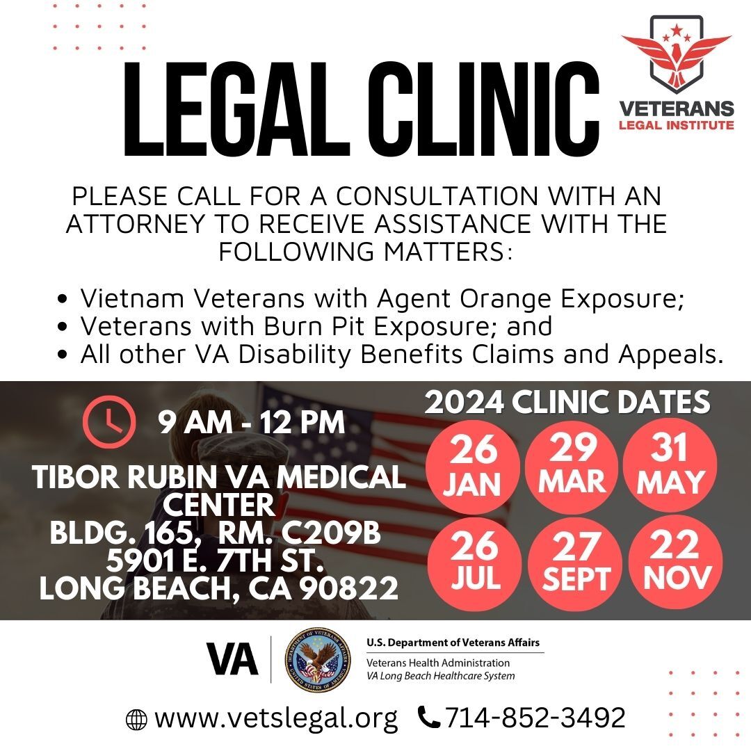 Veterans Legal Institute Legal Clinic