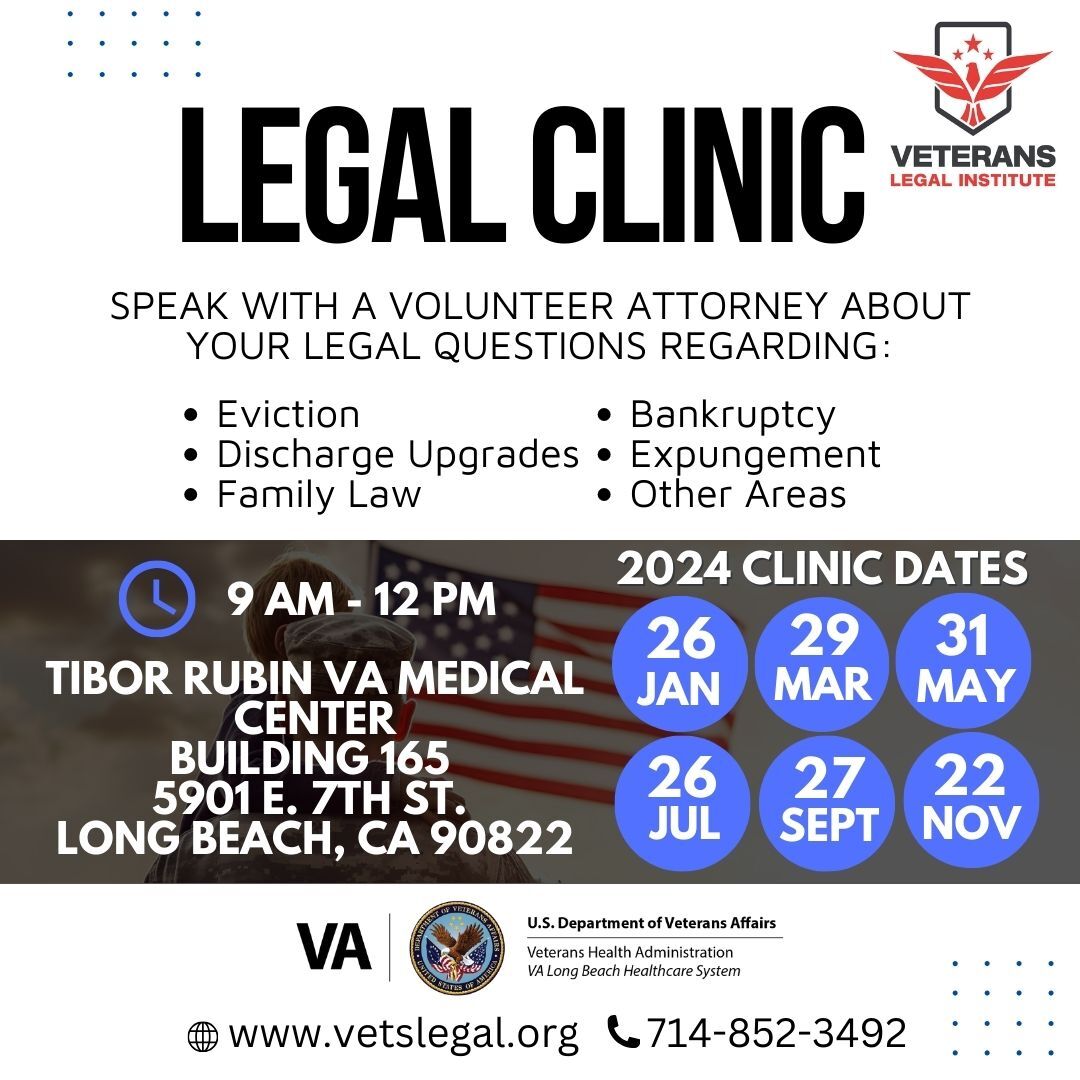 Veterans Legal Institute Legal Clinic in the Egg
