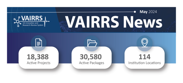 VAIRRS May 2024 Newsletter Header