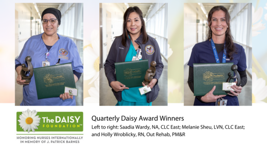 Quarter 1 DAISY Award Winners