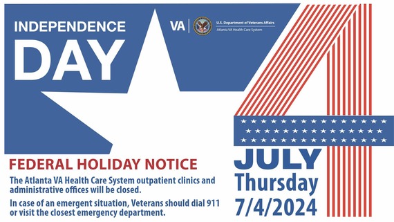 Federal Holiday Notice, July 4, 2024