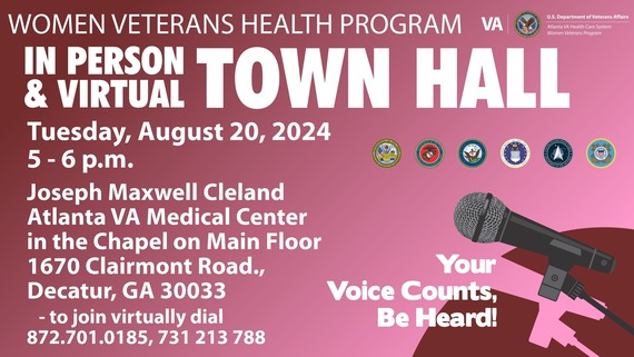 Women Veterans Town Hall August 2024