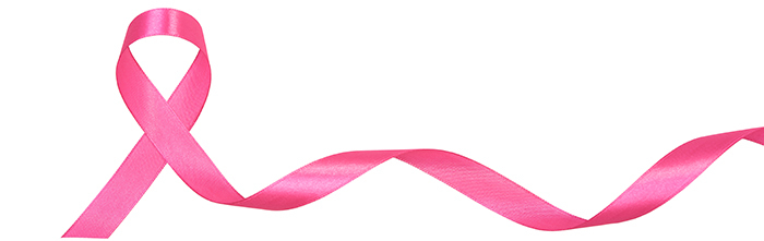 A pink ribbon.