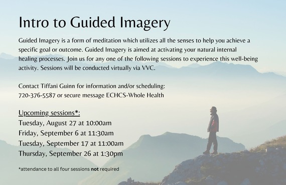 Intro to guided imagery flyer