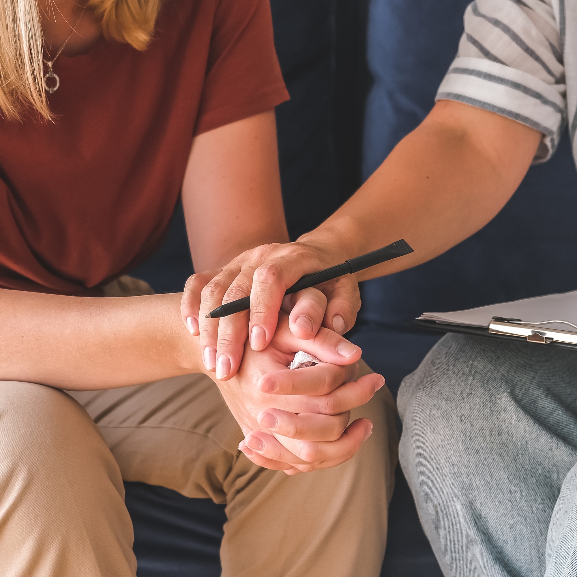 Supportive hands